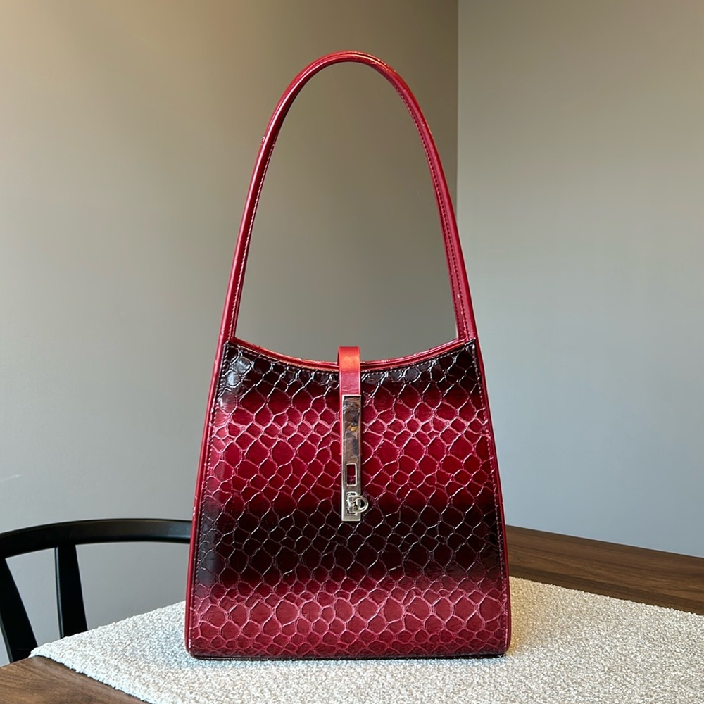 Cherry Red Shoulder Bag